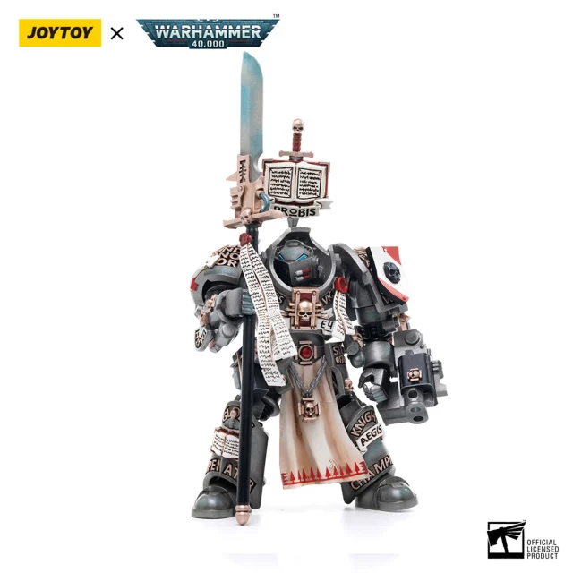 Колекційна фігурка Warhammer 40K Grey Knights Terminator Jaric Thule Термінатор Сірих Лицарів 1/18. - Зображення 2