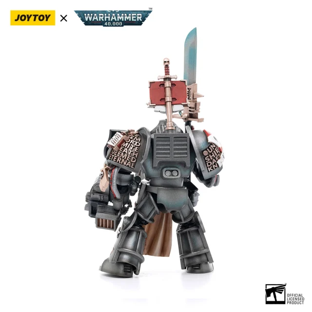 Колекційна фігурка Warhammer 40K Grey Knights Terminator Jaric Thule Термінатор Сірих Лицарів 1/18. - Зображення 3