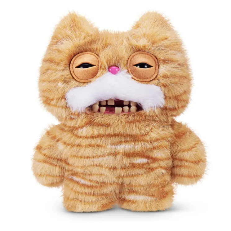 М’яка іграшка Fuggler Ginger Cat - alley cats рудий кіт з вусами Фаглер