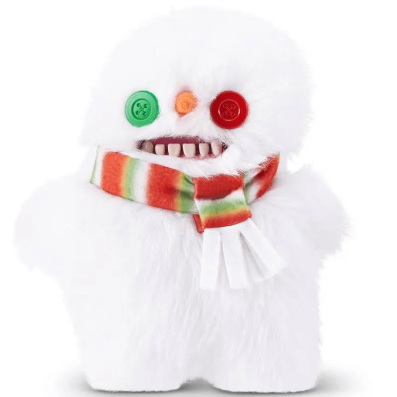 М’яка іграшка Fuggler Festive Fuggs Snowman – святкова колекційна версія Фаглер